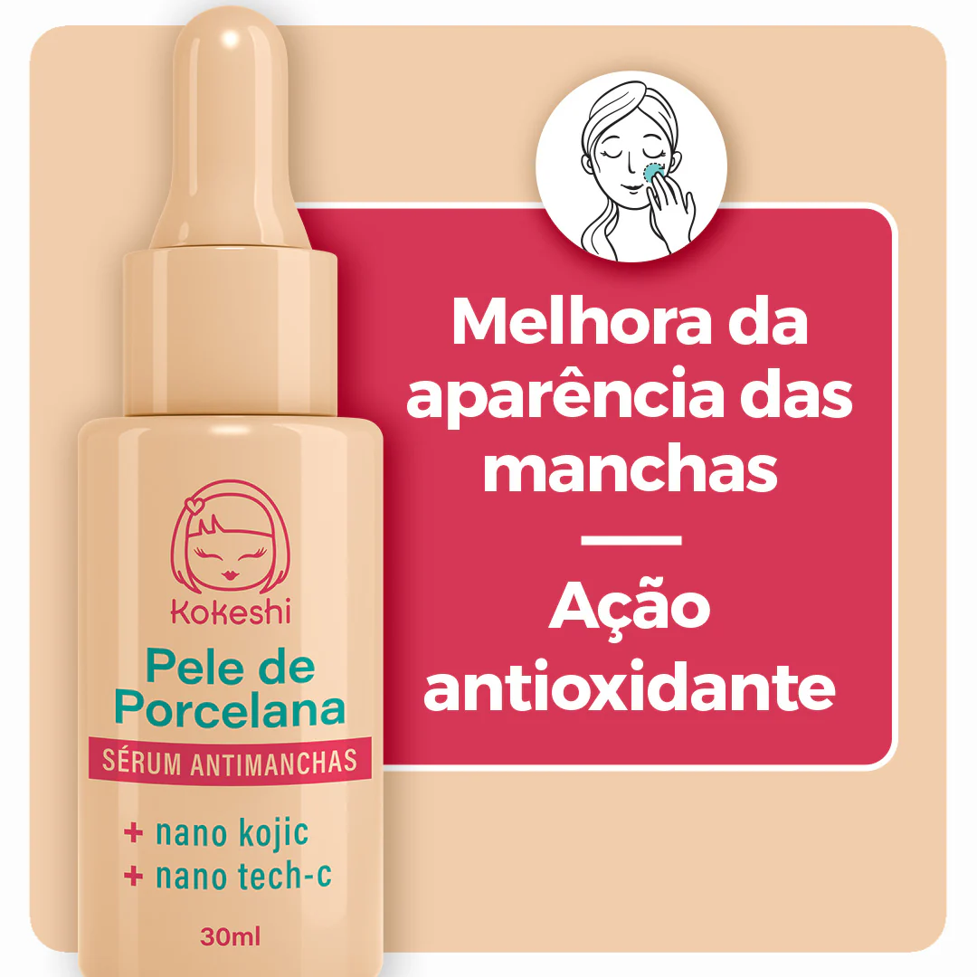 Sérum Facial Antimanchas Pele de Porcelana Kokeshi - Image 4